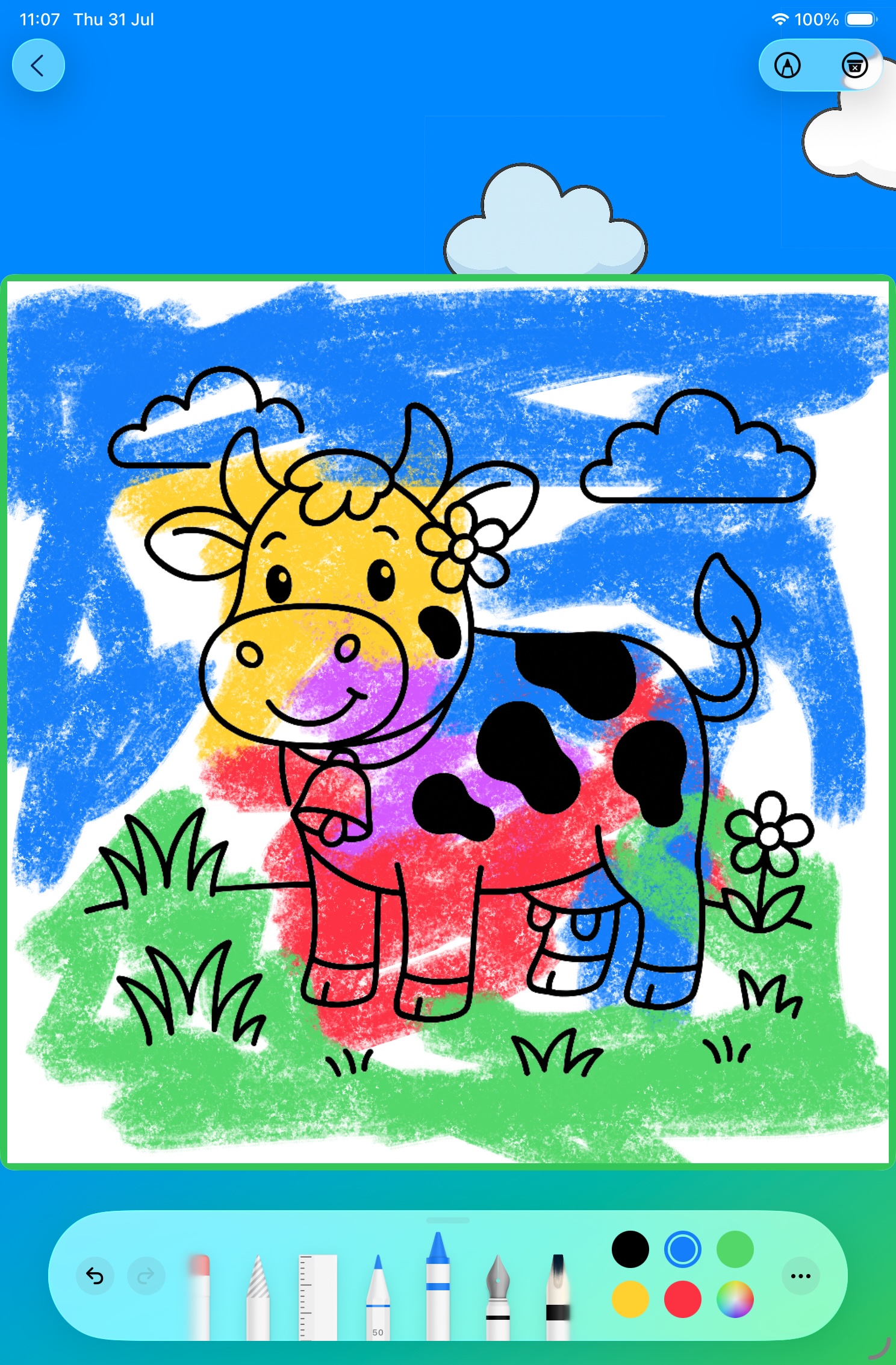 Finished artwork gallery